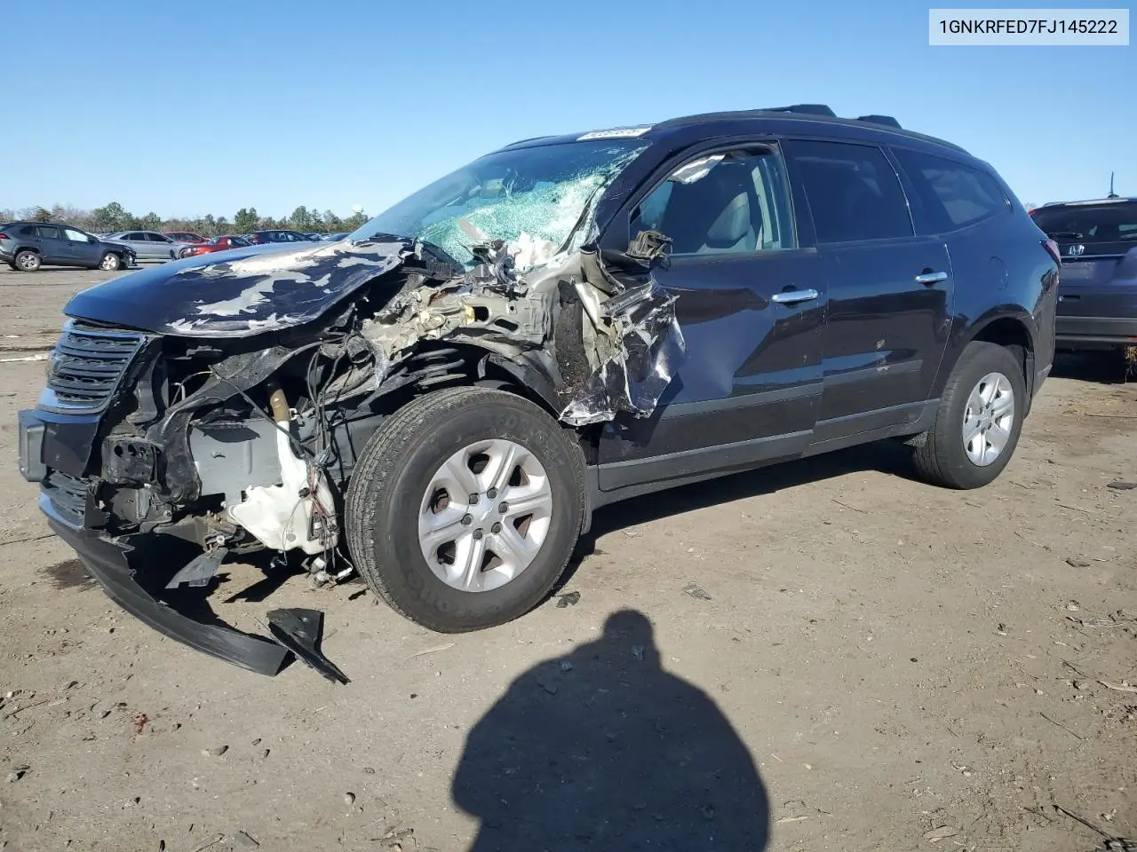 1GNKRFED7FJ145222 2015 Chevrolet Traverse Ls