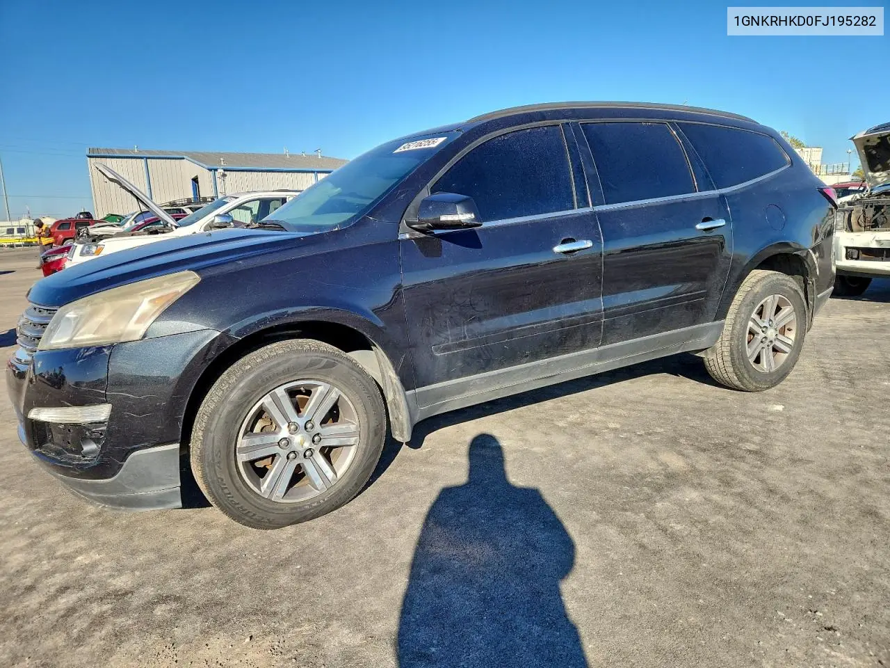 1GNKRHKD0FJ195282 2015 Chevrolet Traverse Lt