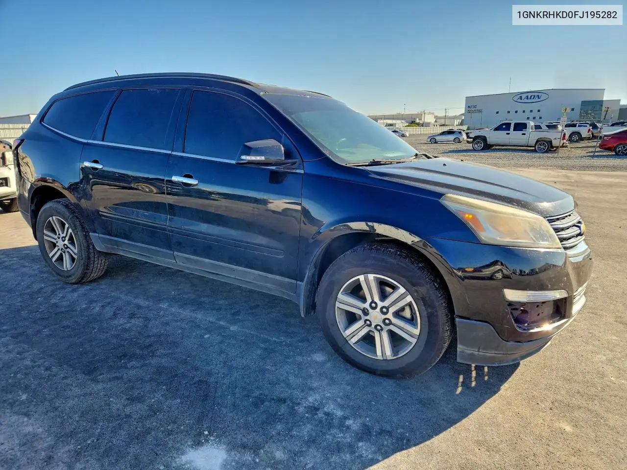 1GNKRHKD0FJ195282 2015 Chevrolet Traverse Lt