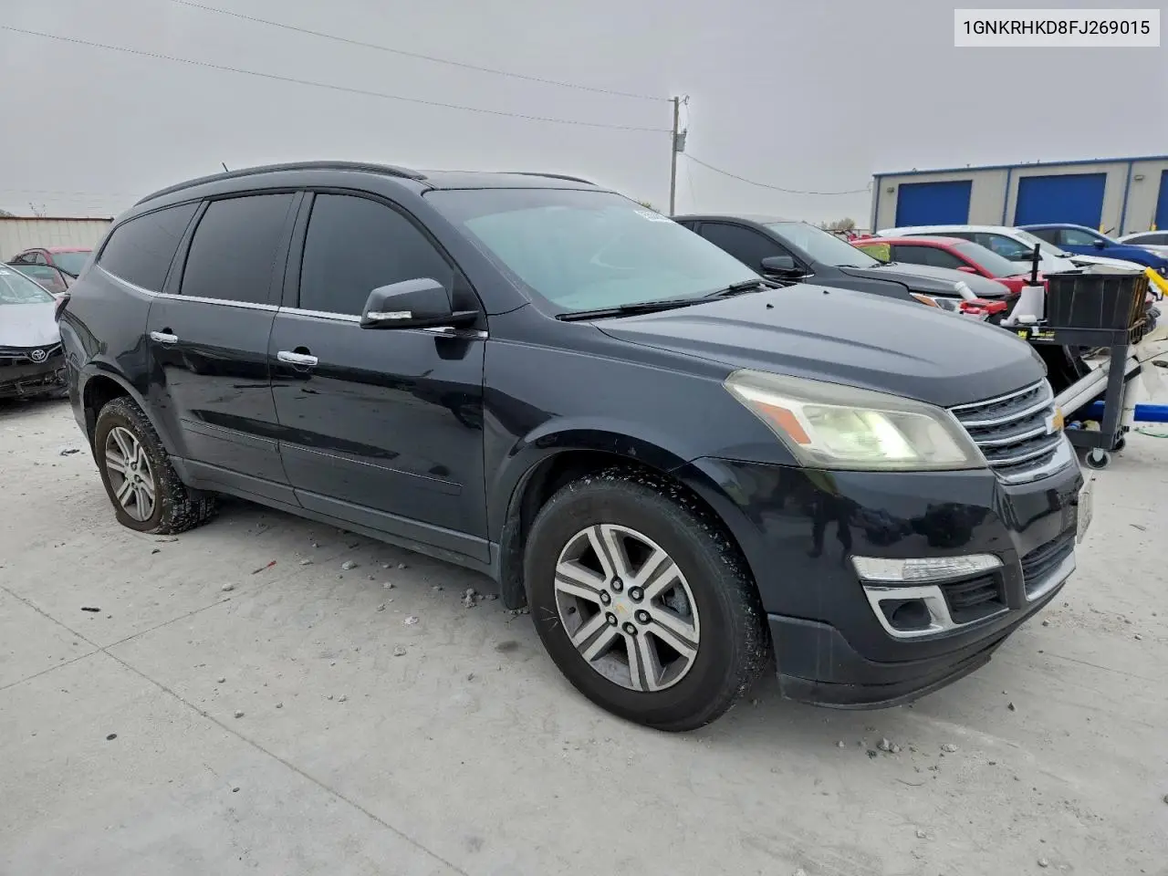 1GNKRHKD8FJ269015 2015 Chevrolet Traverse Lt