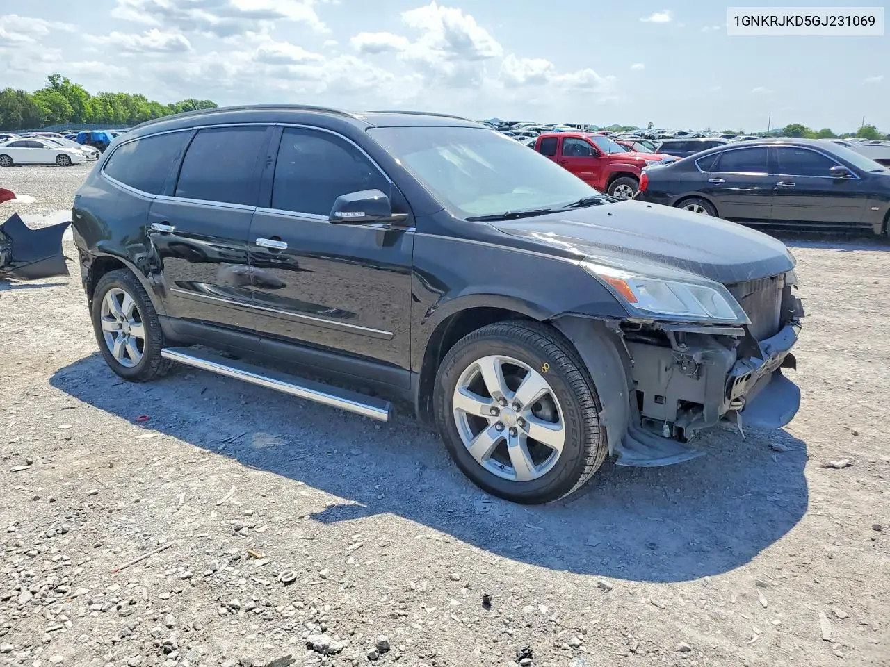 1GNKRJKD5GJ231069 2016 Chevrolet Traverse Ltz