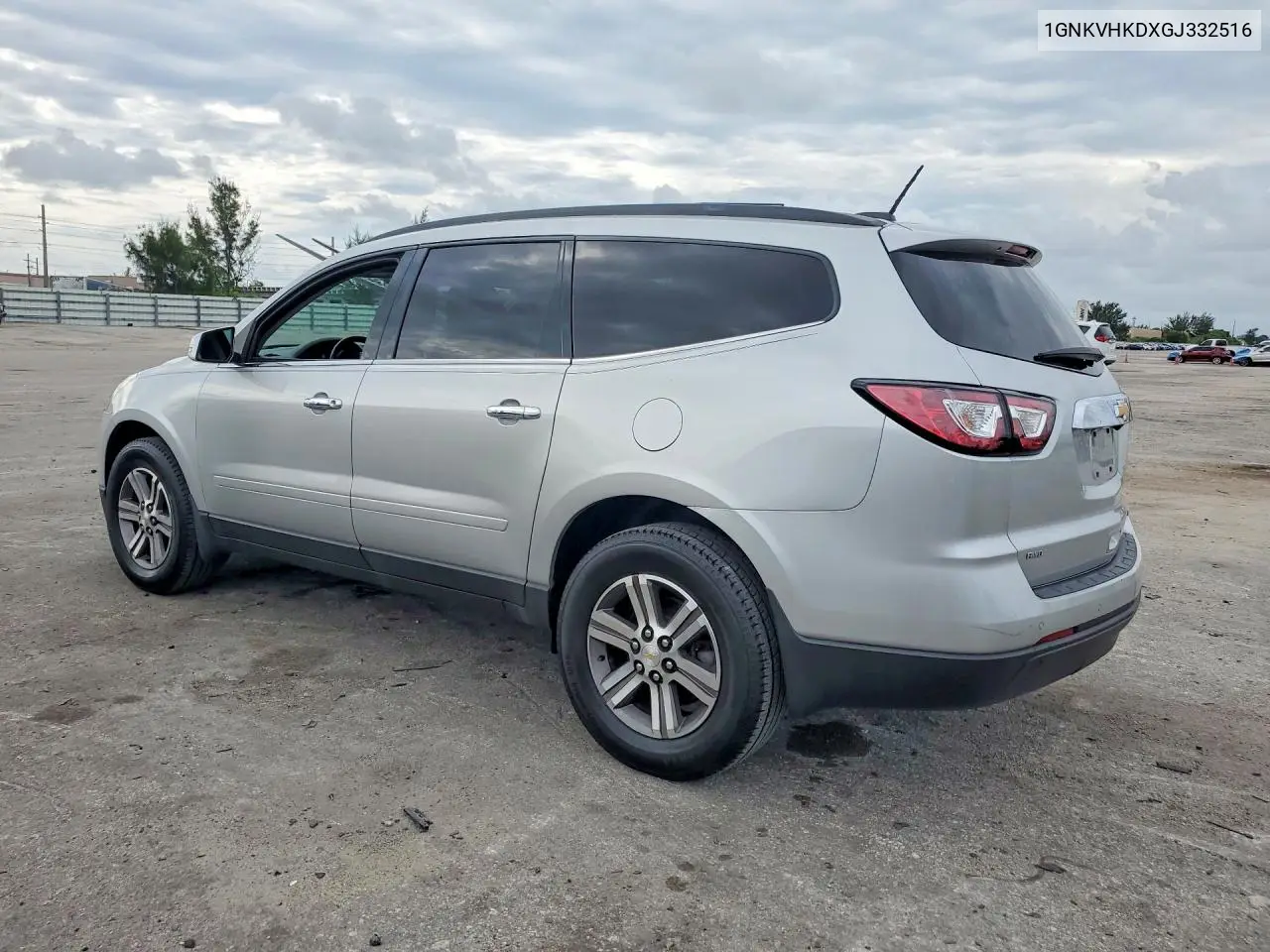 2016 Chevrolet Traverse Lt VIN: 1GNKVHKDXGJ332516 Lot: 56190736