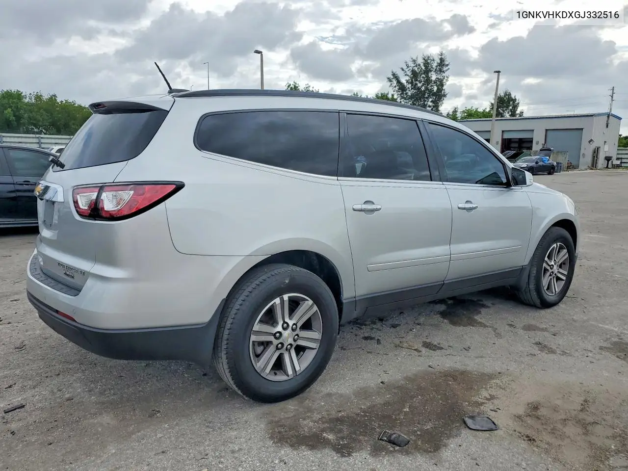2016 Chevrolet Traverse Lt VIN: 1GNKVHKDXGJ332516 Lot: 56190736