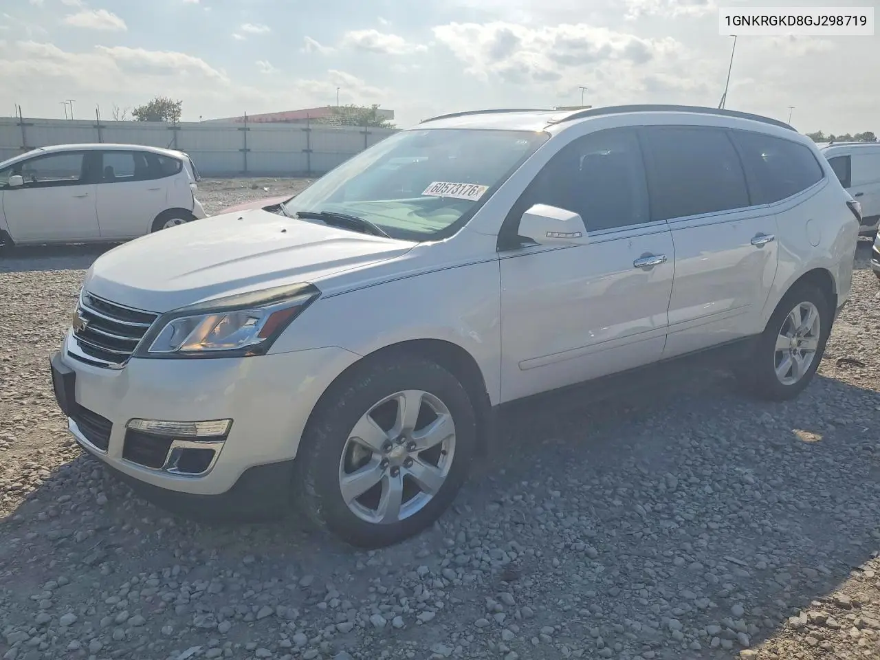 2016 Chevrolet Traverse Lt VIN: 1GNKRGKD8GJ298719 Lot: 60573176