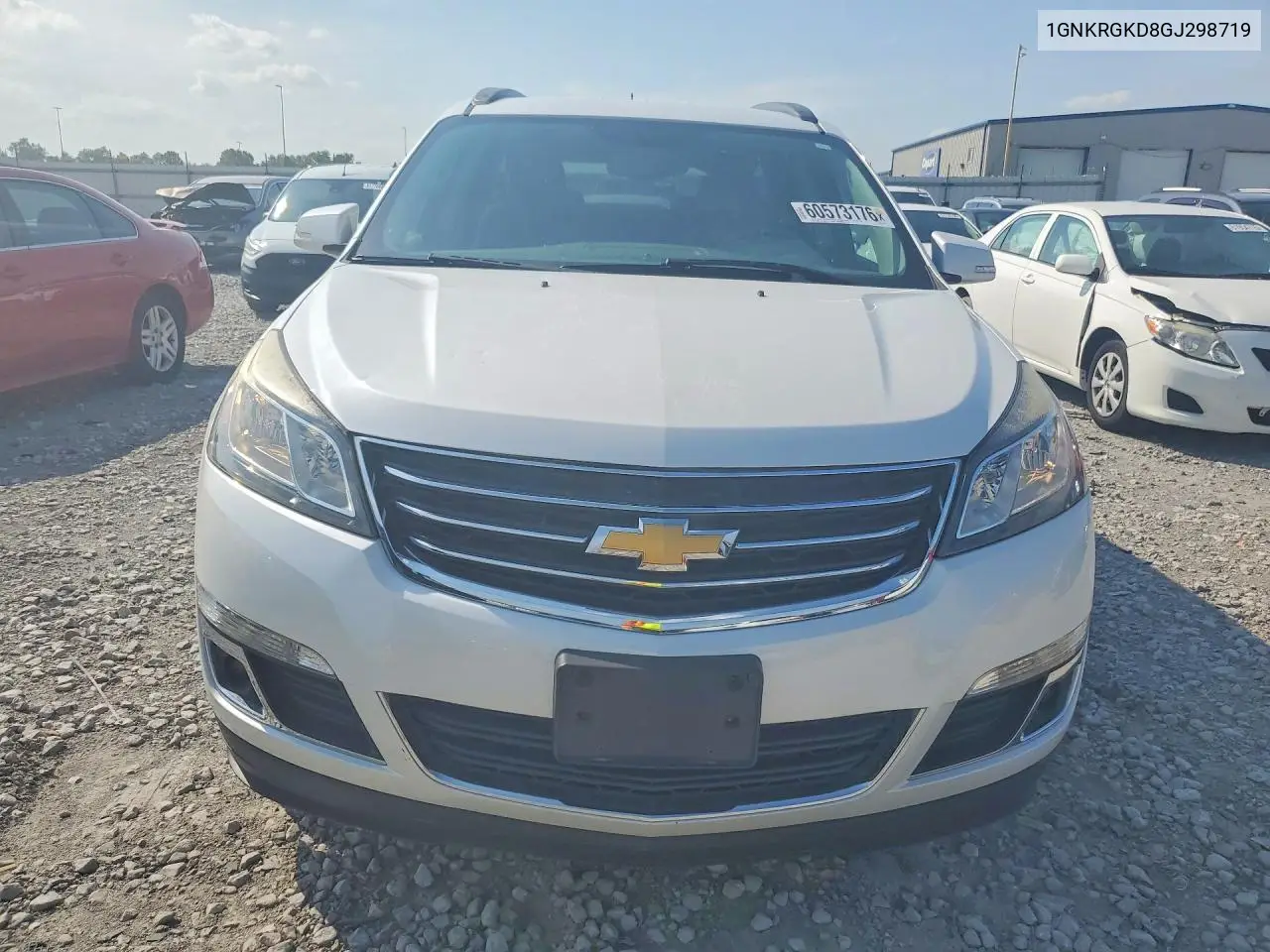2016 Chevrolet Traverse Lt VIN: 1GNKRGKD8GJ298719 Lot: 60573176