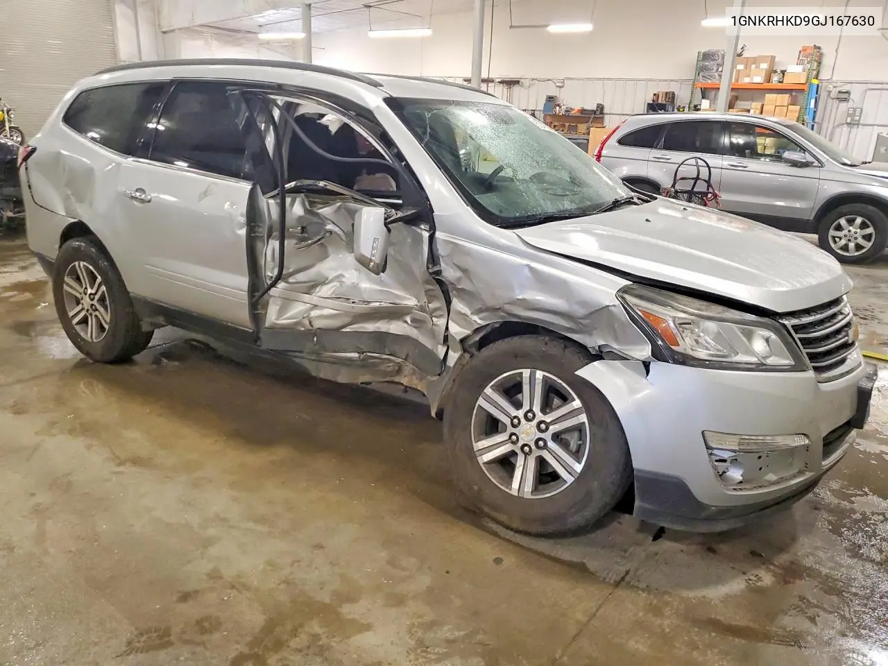 2016 Chevrolet Traverse Lt VIN: 1GNKRHKD9GJ167630 Lot: 61047016