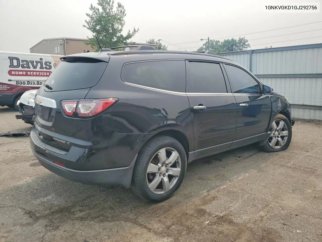 2016 Chevrolet Traverse Lt VIN: 1GNKVGKD1GJ292756 Lot: 61481186