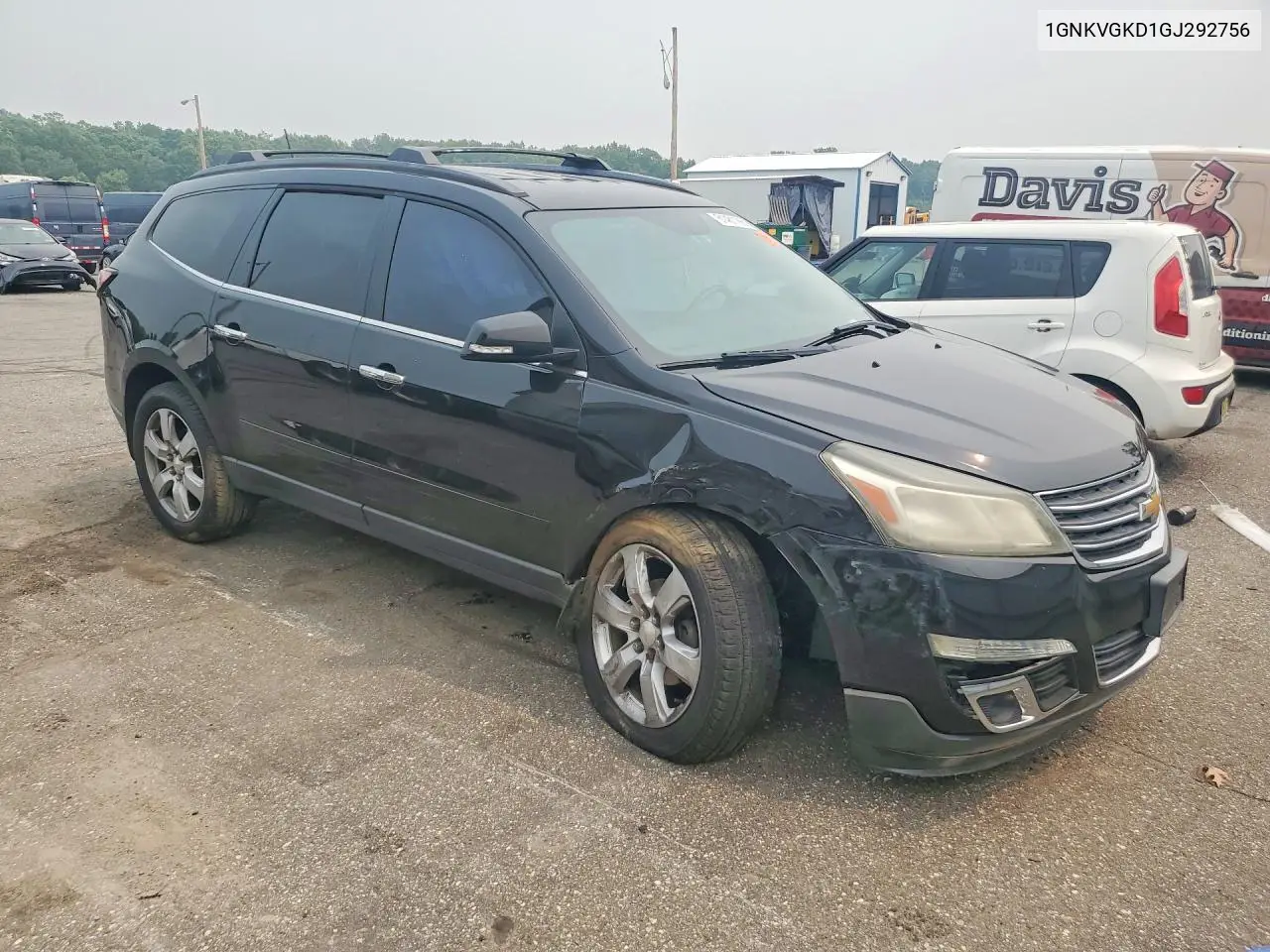 2016 Chevrolet Traverse Lt VIN: 1GNKVGKD1GJ292756 Lot: 61481186