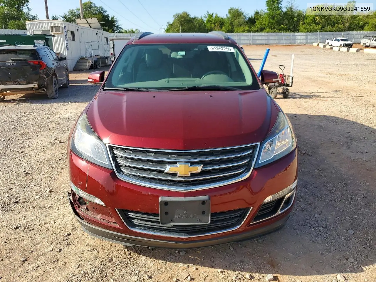 2016 Chevrolet Traverse Lt VIN: 1GNKVGKD9GJ241859 Lot: 61682256