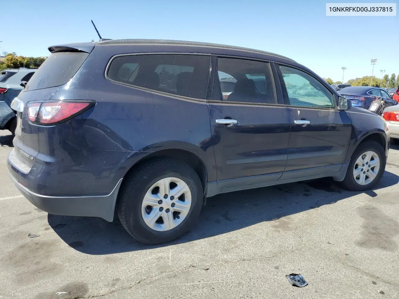 1GNKRFKD0GJ337815 2016 Chevrolet Traverse Ls