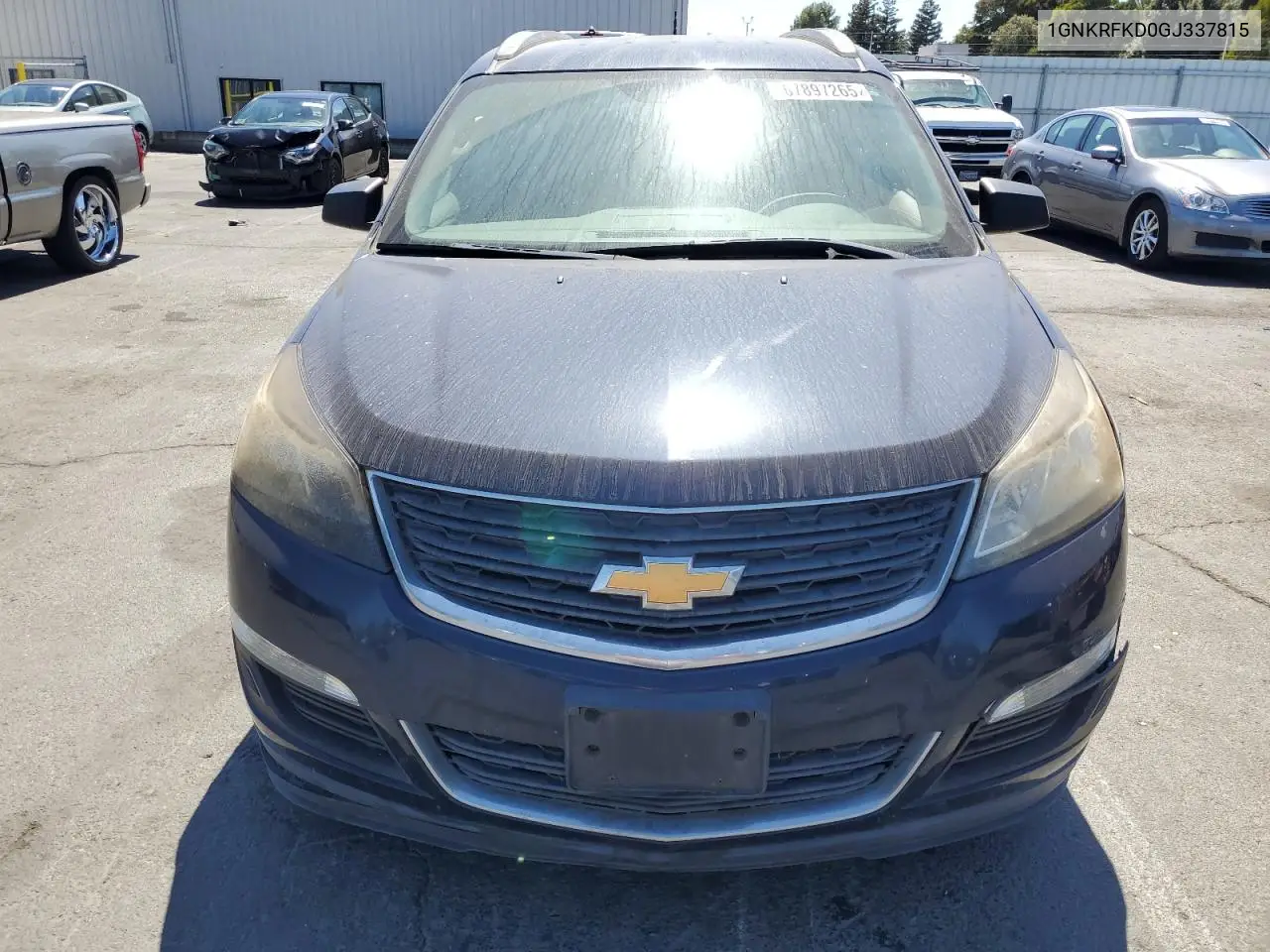 1GNKRFKD0GJ337815 2016 Chevrolet Traverse Ls