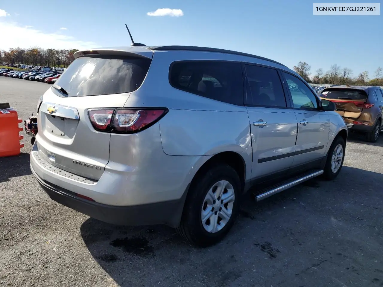 1GNKVFED7GJ221261 2016 Chevrolet Traverse Ls