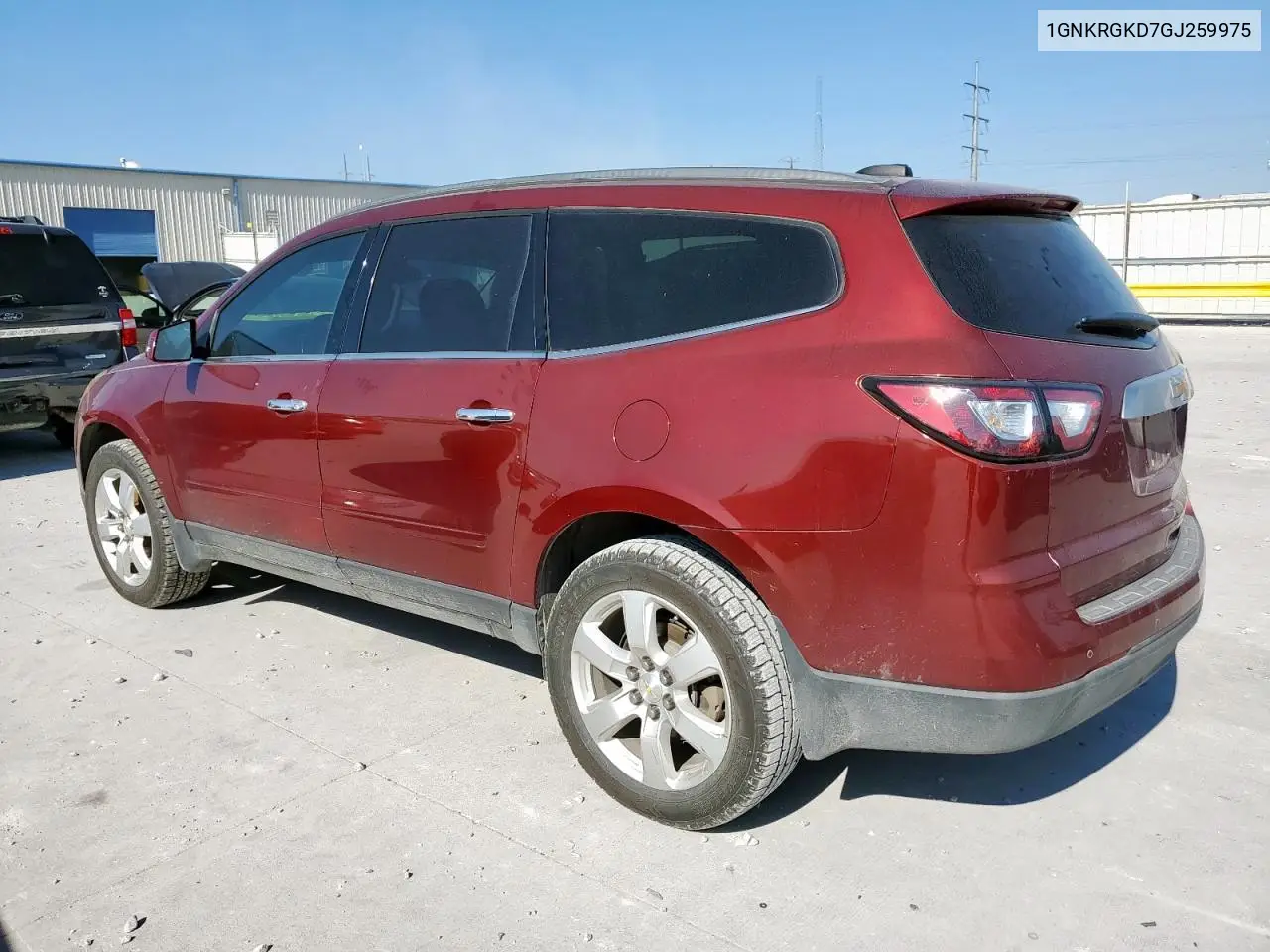 1GNKRGKD7GJ259975 2016 Chevrolet Traverse Lt