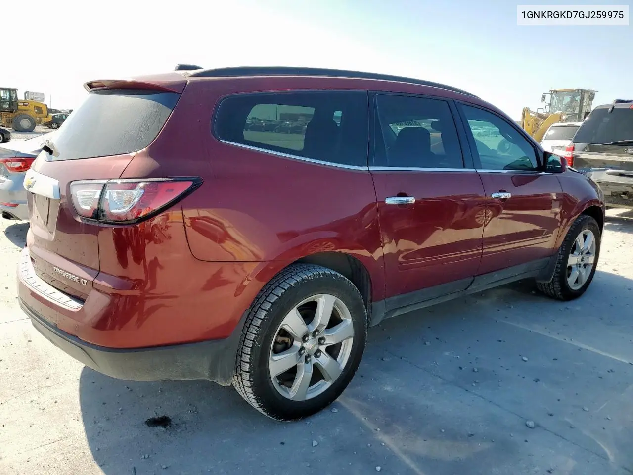 1GNKRGKD7GJ259975 2016 Chevrolet Traverse Lt