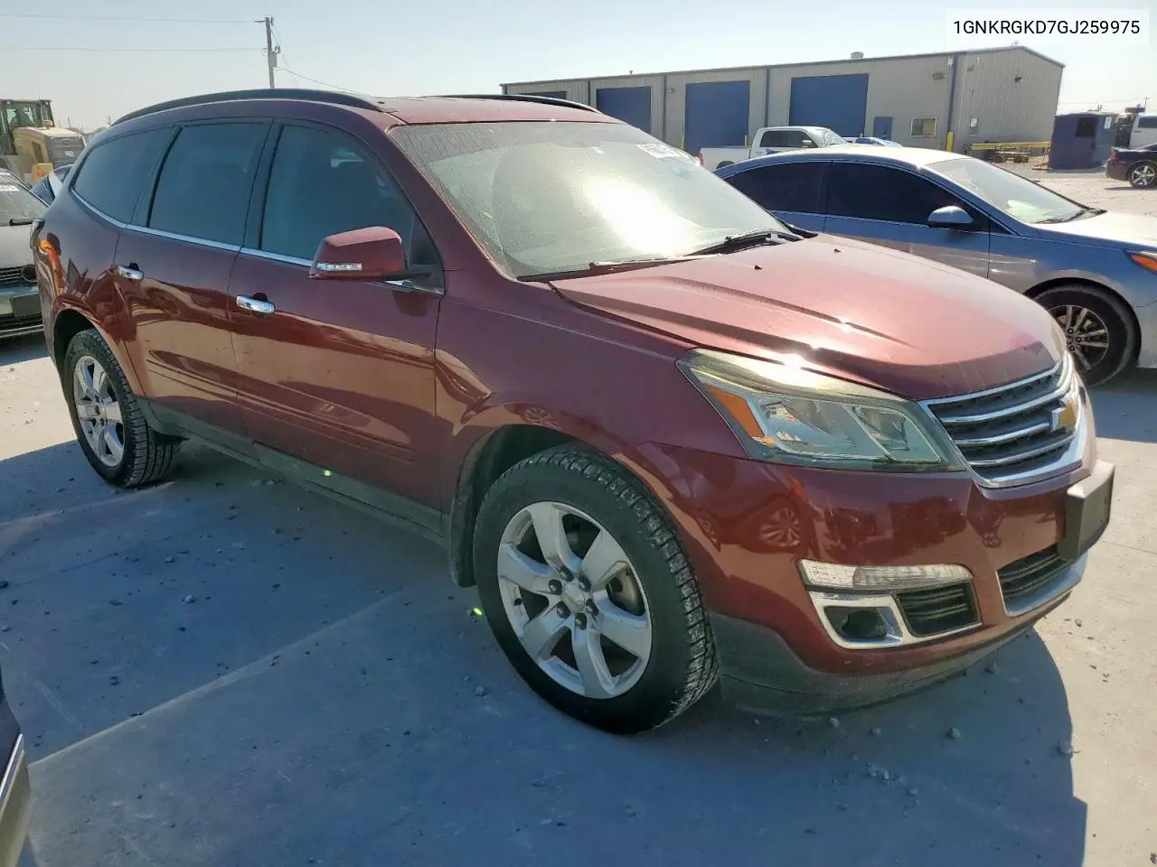 1GNKRGKD7GJ259975 2016 Chevrolet Traverse Lt