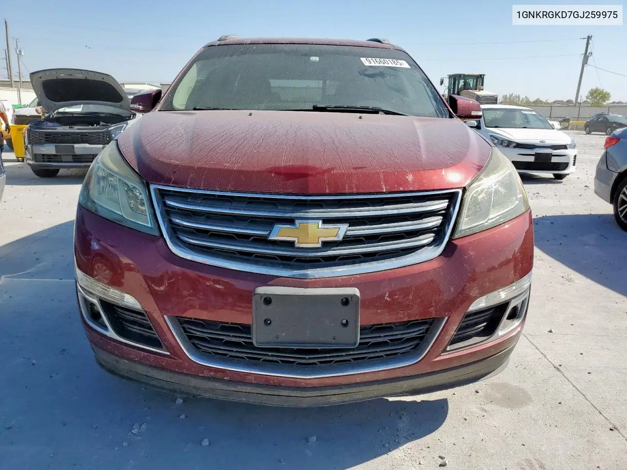 1GNKRGKD7GJ259975 2016 Chevrolet Traverse Lt