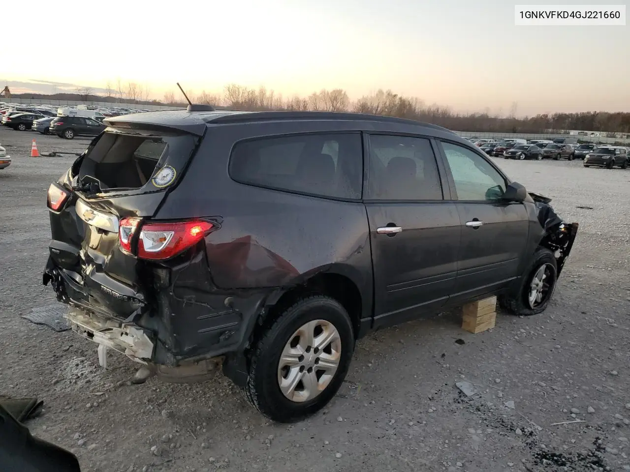 1GNKVFKD4GJ221660 2016 Chevrolet Traverse Ls