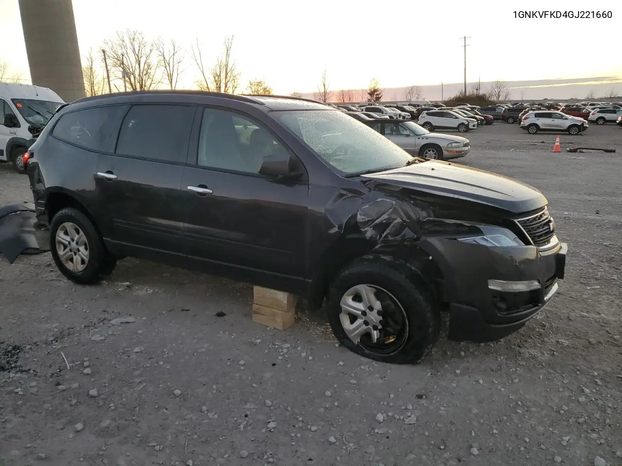 1GNKVFKD4GJ221660 2016 Chevrolet Traverse Ls