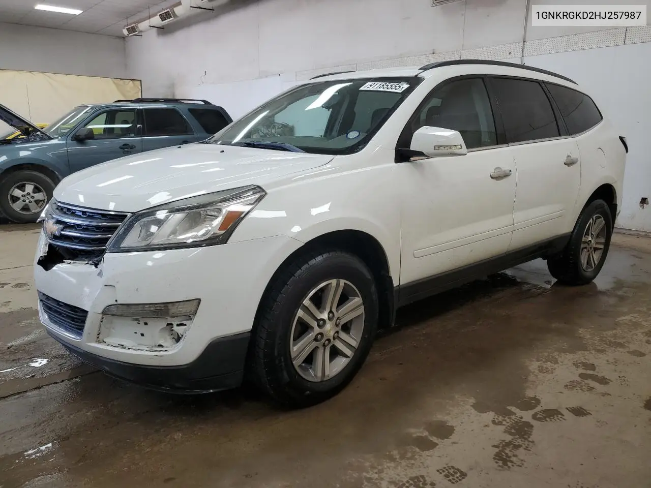 1GNKRGKD2HJ257987 2017 Chevrolet Traverse Lt
