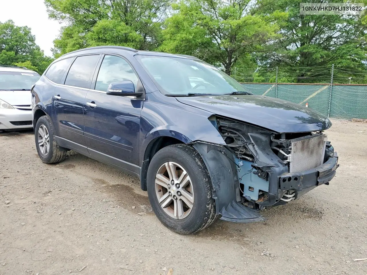 2017 Chevrolet Traverse Lt VIN: 1GNKVHKD7HJ131822 Lot: 56072896