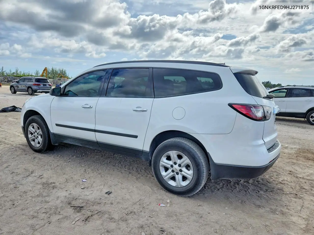 2017 Chevrolet Traverse Ls VIN: 1GNKRFED9HJ271875 Lot: 56889066
