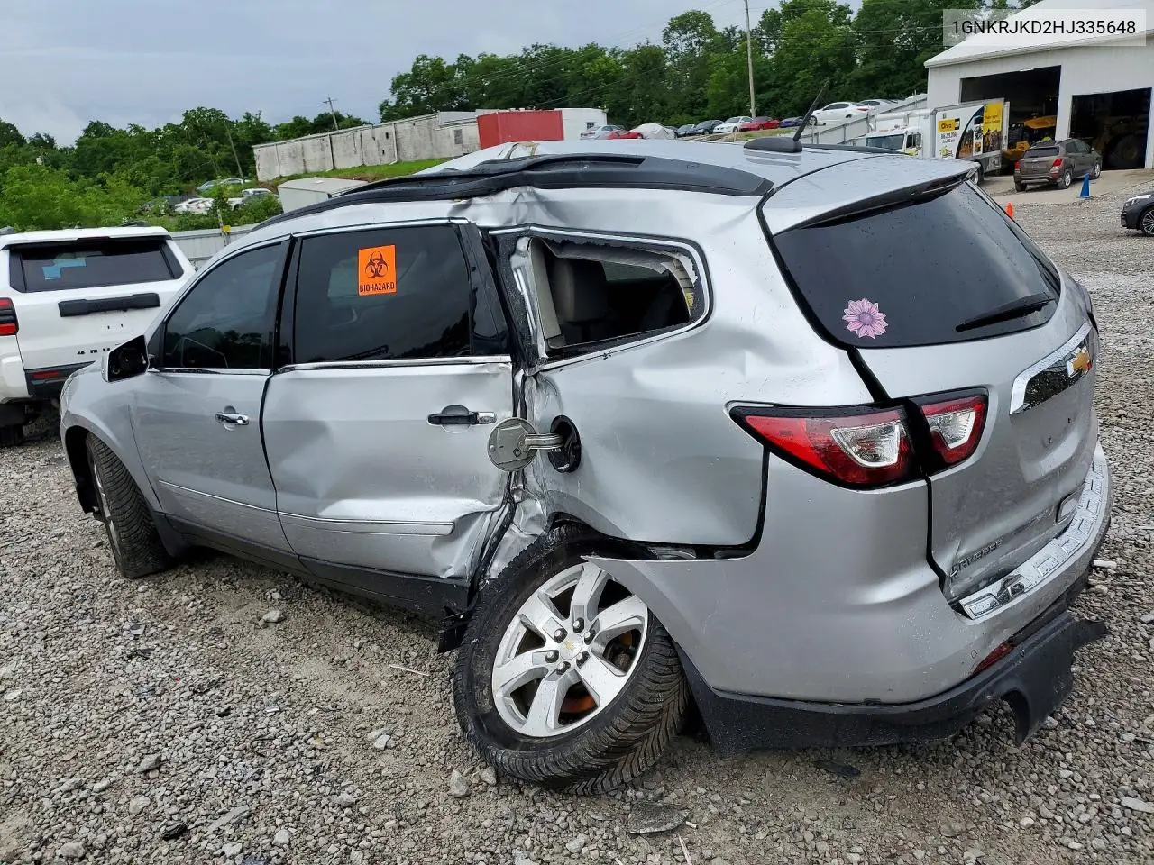 2017 Chevrolet Traverse Premier VIN: 1GNKRJKD2HJ335648 Lot: 57622796