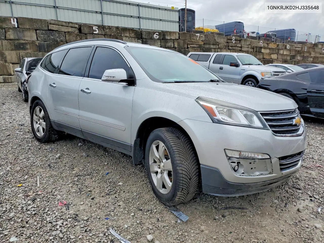 2017 Chevrolet Traverse Premier VIN: 1GNKRJKD2HJ335648 Lot: 57622796
