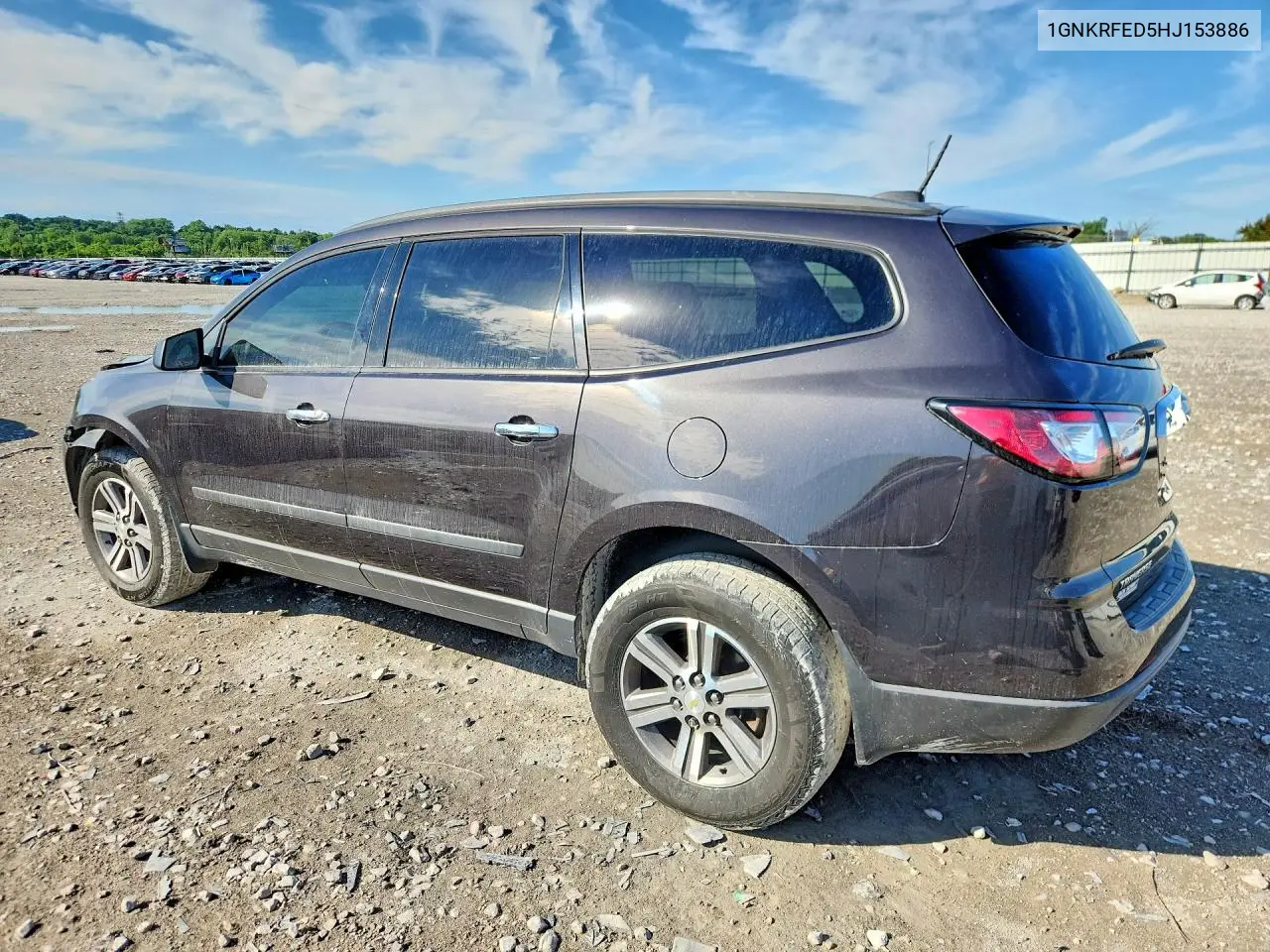 2017 Chevrolet Traverse Ls VIN: 1GNKRFED5HJ153886 Lot: 57735186