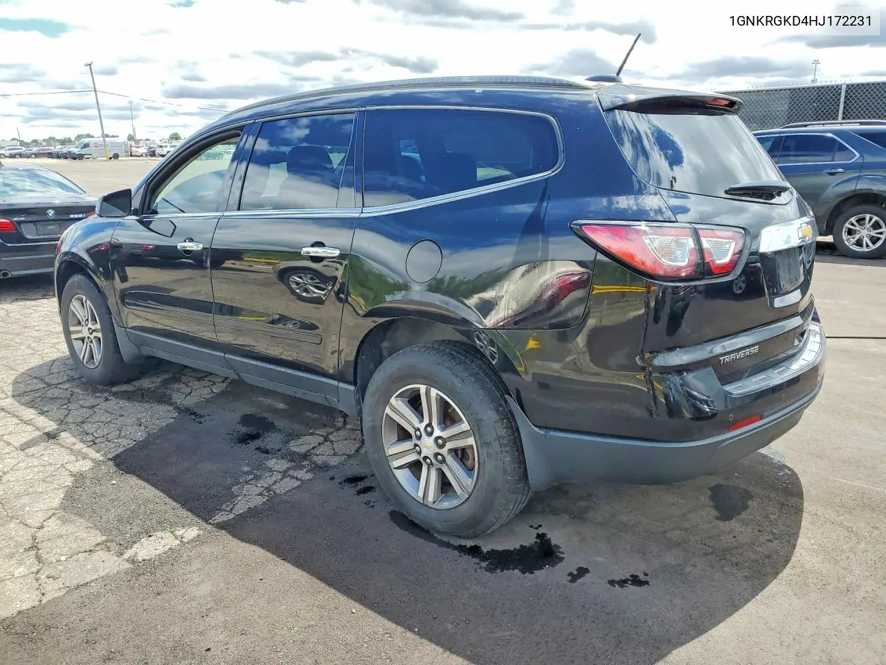 2017 Chevrolet Traverse Lt VIN: 1GNKRGKD4HJ172231 Lot: 57814956