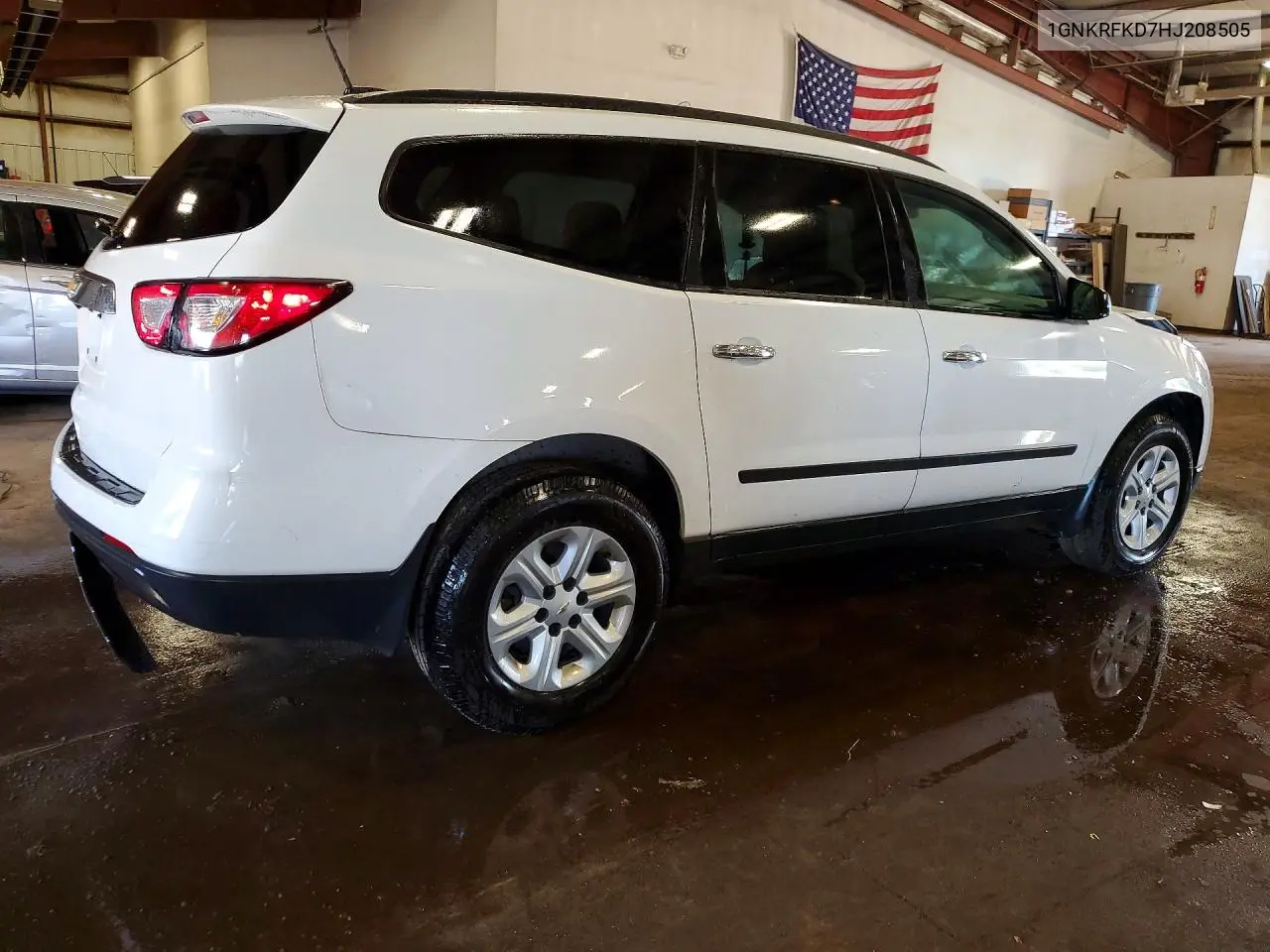 2017 Chevrolet Traverse Ls VIN: 1GNKRFKD7HJ208505 Lot: 59001486