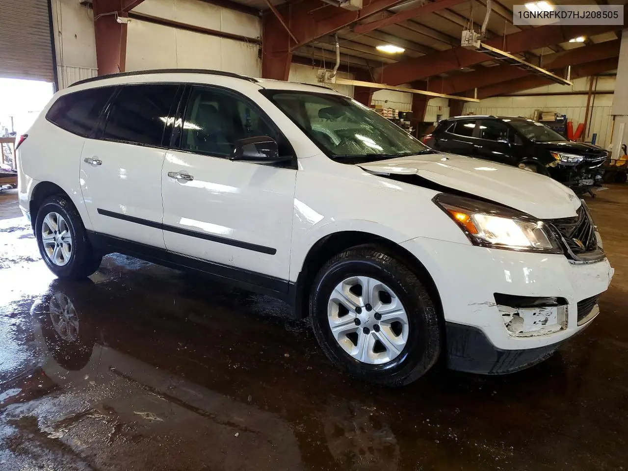 2017 Chevrolet Traverse Ls VIN: 1GNKRFKD7HJ208505 Lot: 59001486