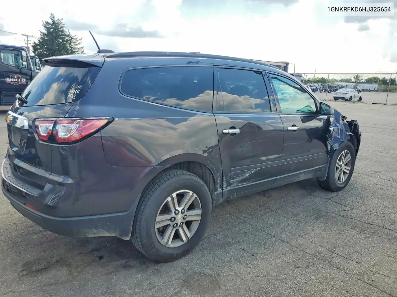 2017 Chevrolet Traverse Ls VIN: 1GNKRFKD6HJ325654 Lot: 60861226