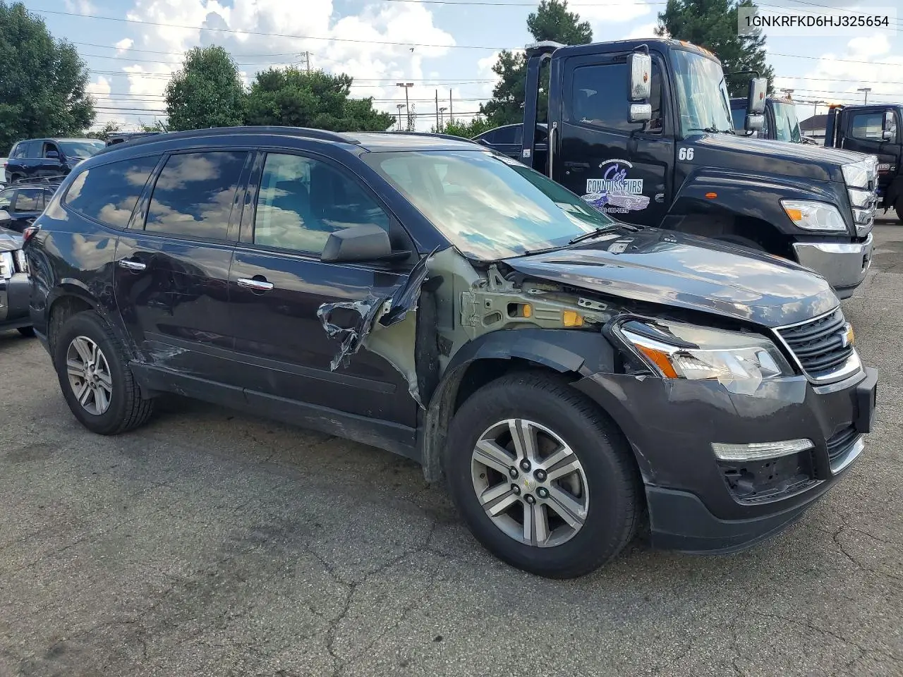 2017 Chevrolet Traverse Ls VIN: 1GNKRFKD6HJ325654 Lot: 60861226