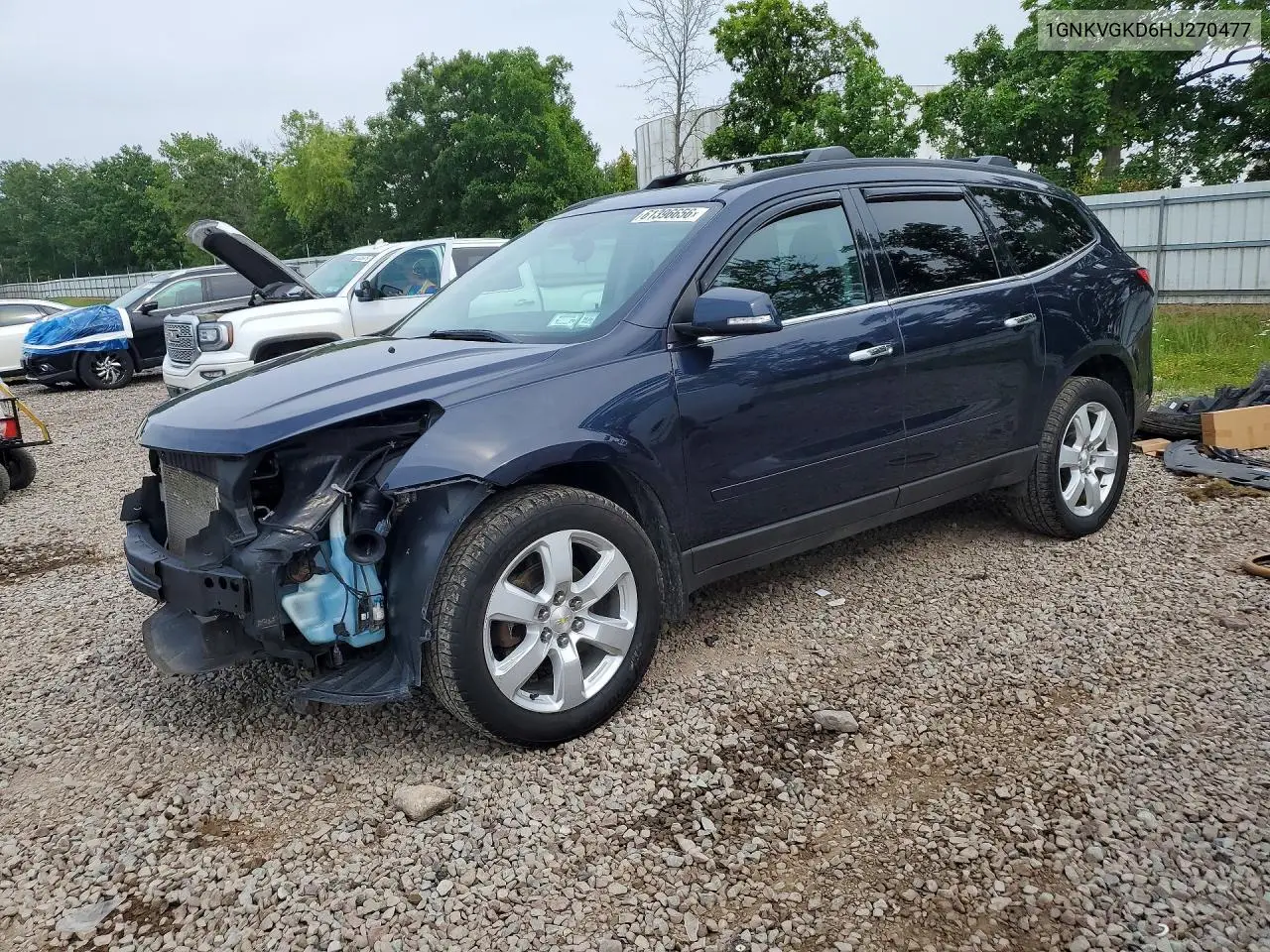 2017 Chevrolet Traverse Lt VIN: 1GNKVGKD6HJ270477 Lot: 61396656
