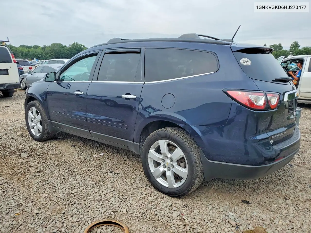2017 Chevrolet Traverse Lt VIN: 1GNKVGKD6HJ270477 Lot: 61396656