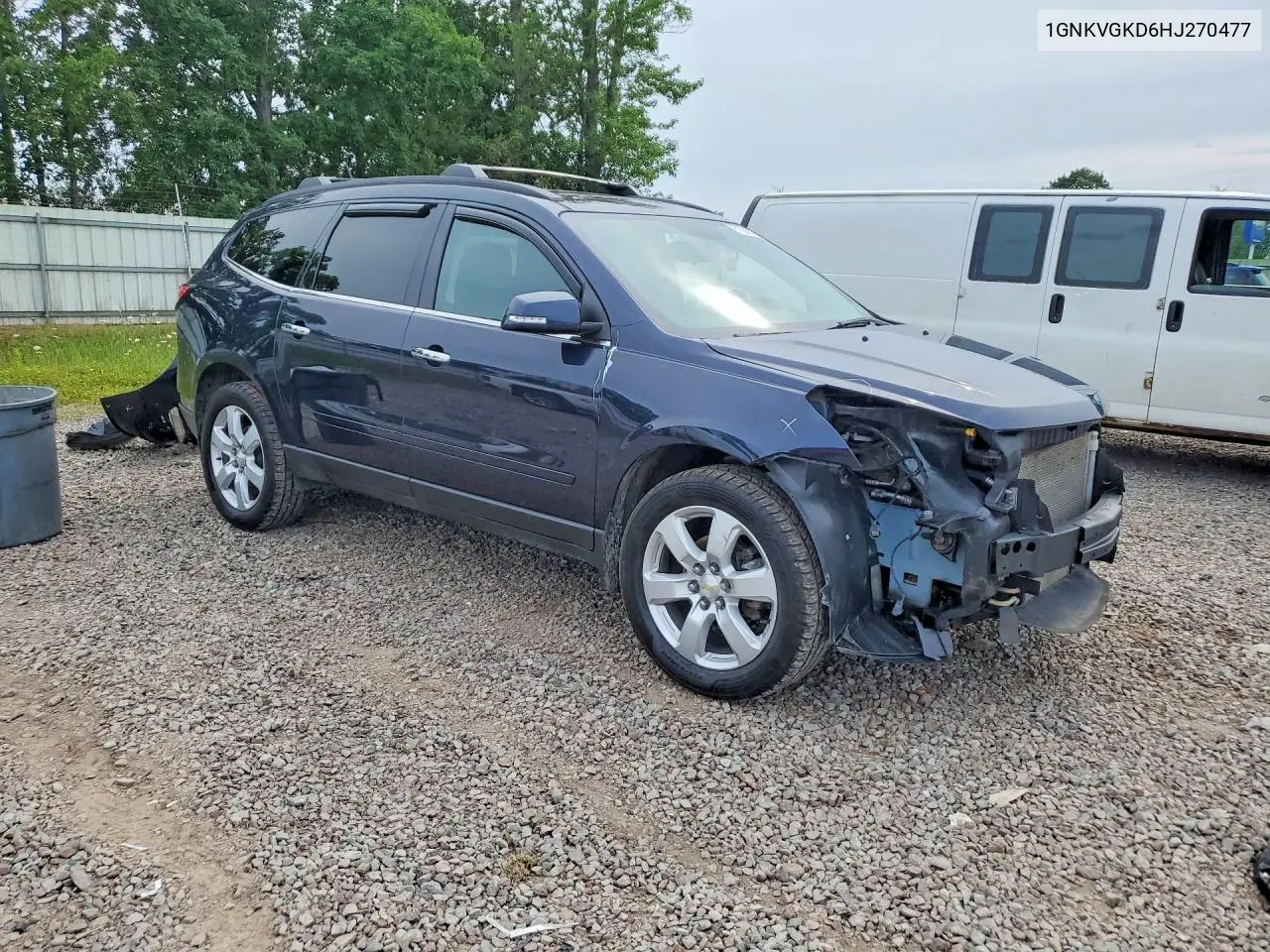 2017 Chevrolet Traverse Lt VIN: 1GNKVGKD6HJ270477 Lot: 61396656