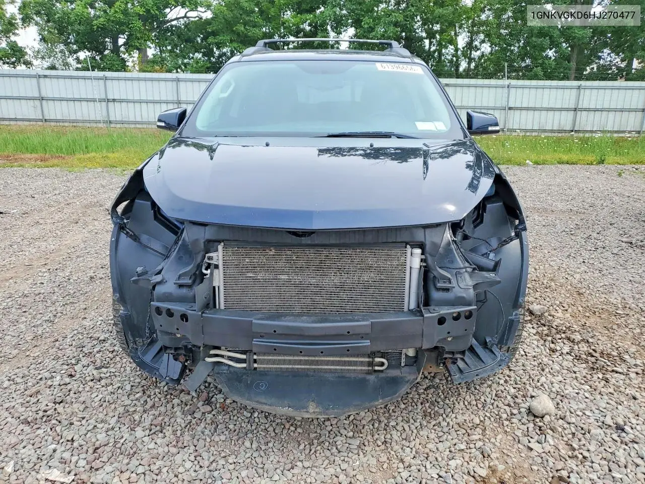2017 Chevrolet Traverse Lt VIN: 1GNKVGKD6HJ270477 Lot: 61396656