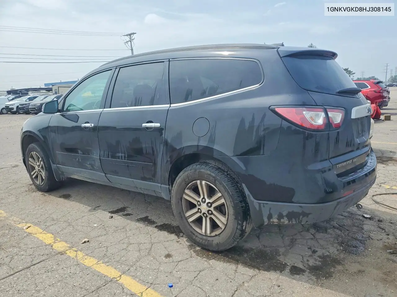 2017 Chevrolet Traverse Lt VIN: 1GNKVGKD8HJ308145 Lot: 61432246
