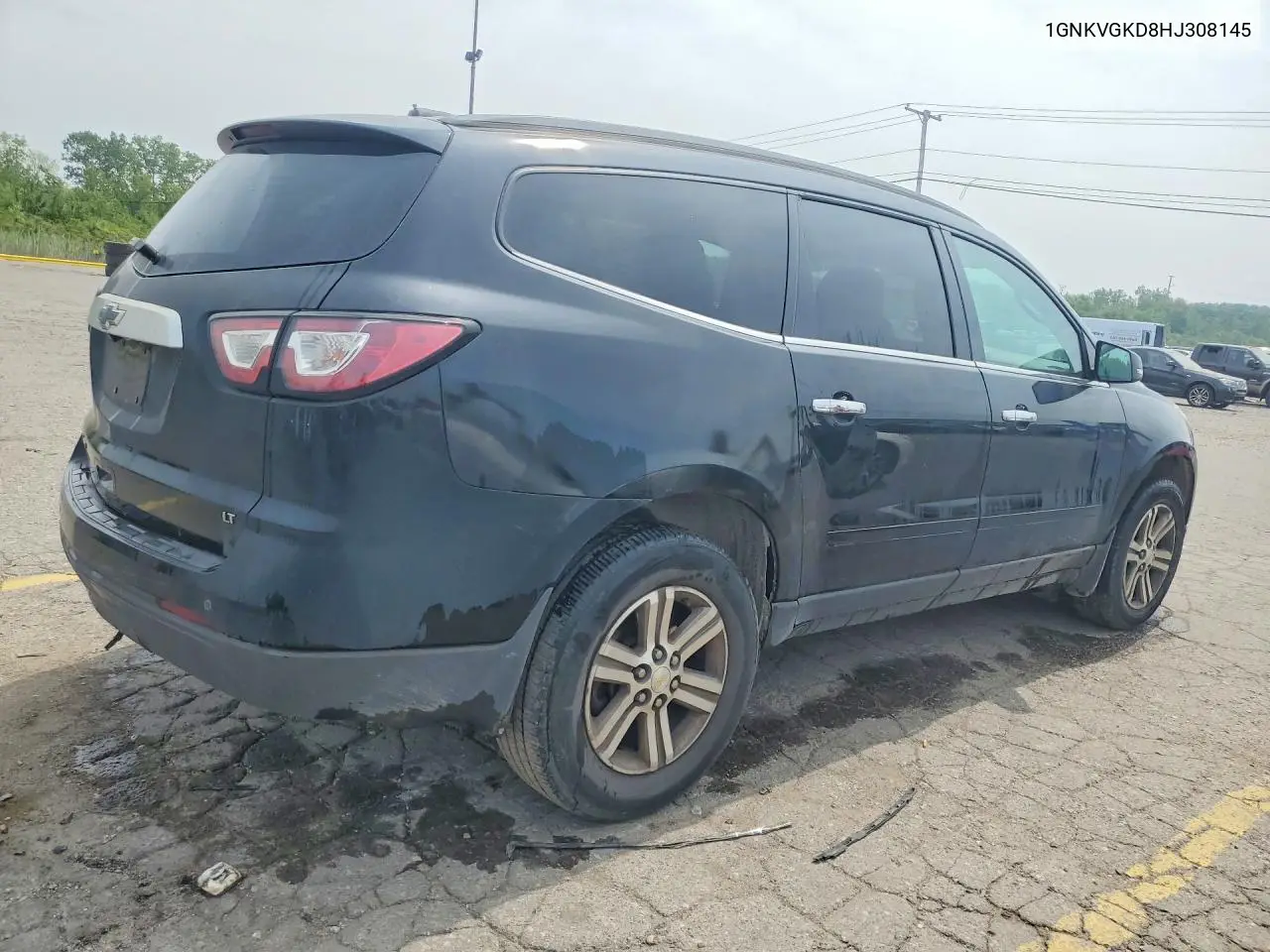2017 Chevrolet Traverse Lt VIN: 1GNKVGKD8HJ308145 Lot: 61432246