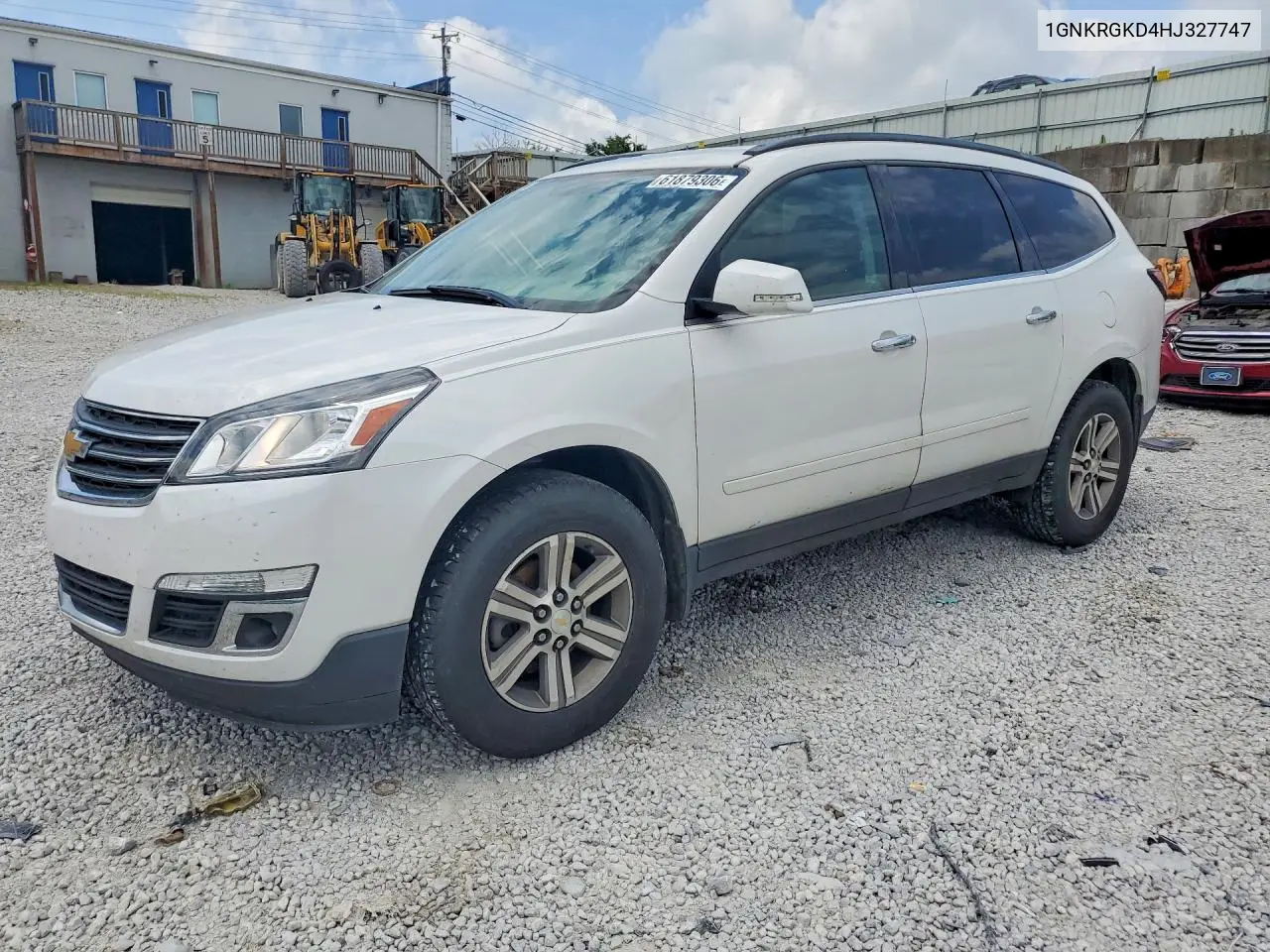 2017 Chevrolet Traverse Lt VIN: 1GNKRGKD4HJ327747 Lot: 61879306