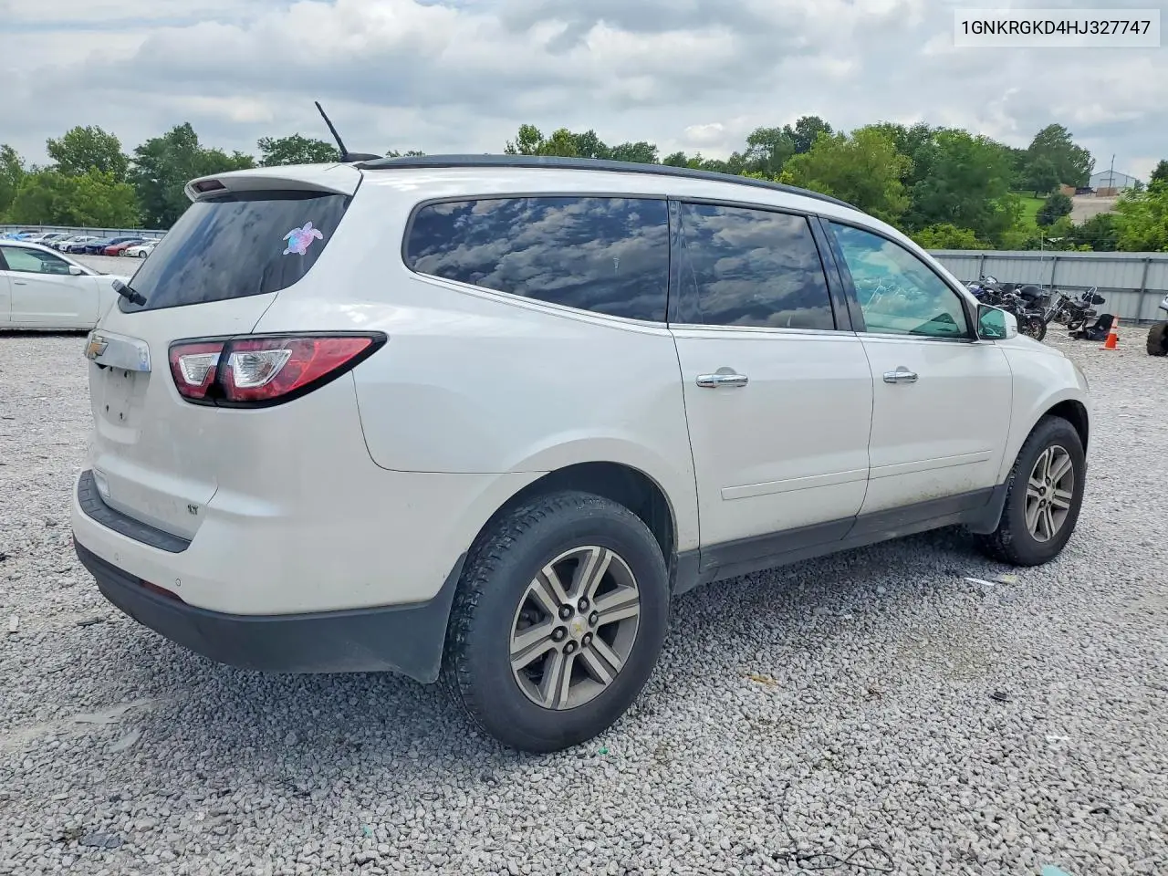 2017 Chevrolet Traverse Lt VIN: 1GNKRGKD4HJ327747 Lot: 61879306