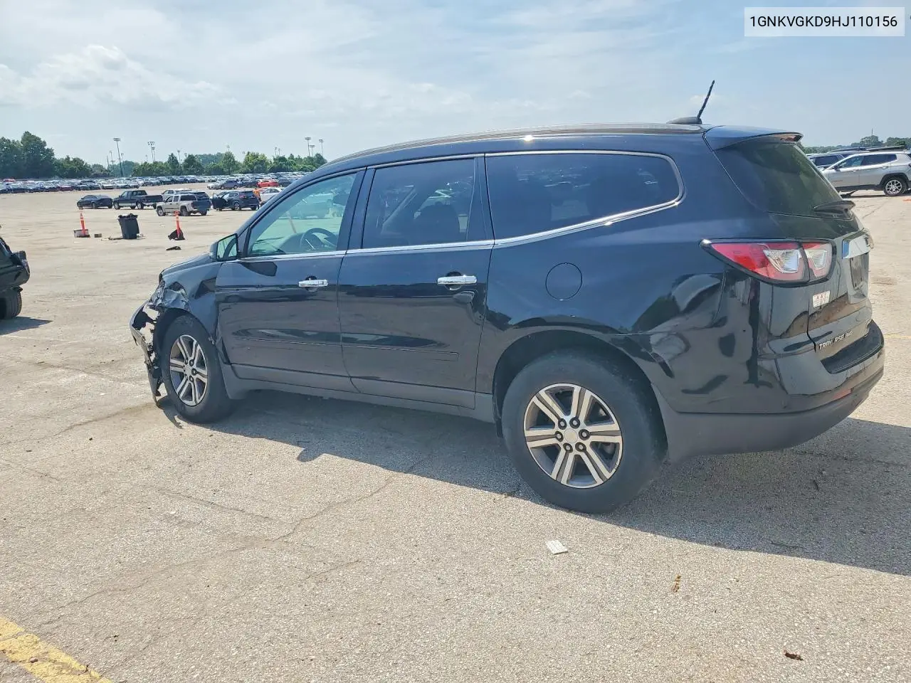 2017 Chevrolet Traverse Lt VIN: 1GNKVGKD9HJ110156 Lot: 62072856