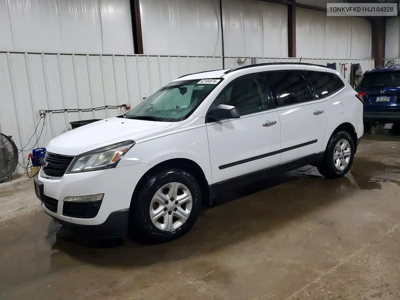 2017 Chevrolet Traverse Ls VIN: 1GNKVFKD1HJ104328 Lot: 62104976