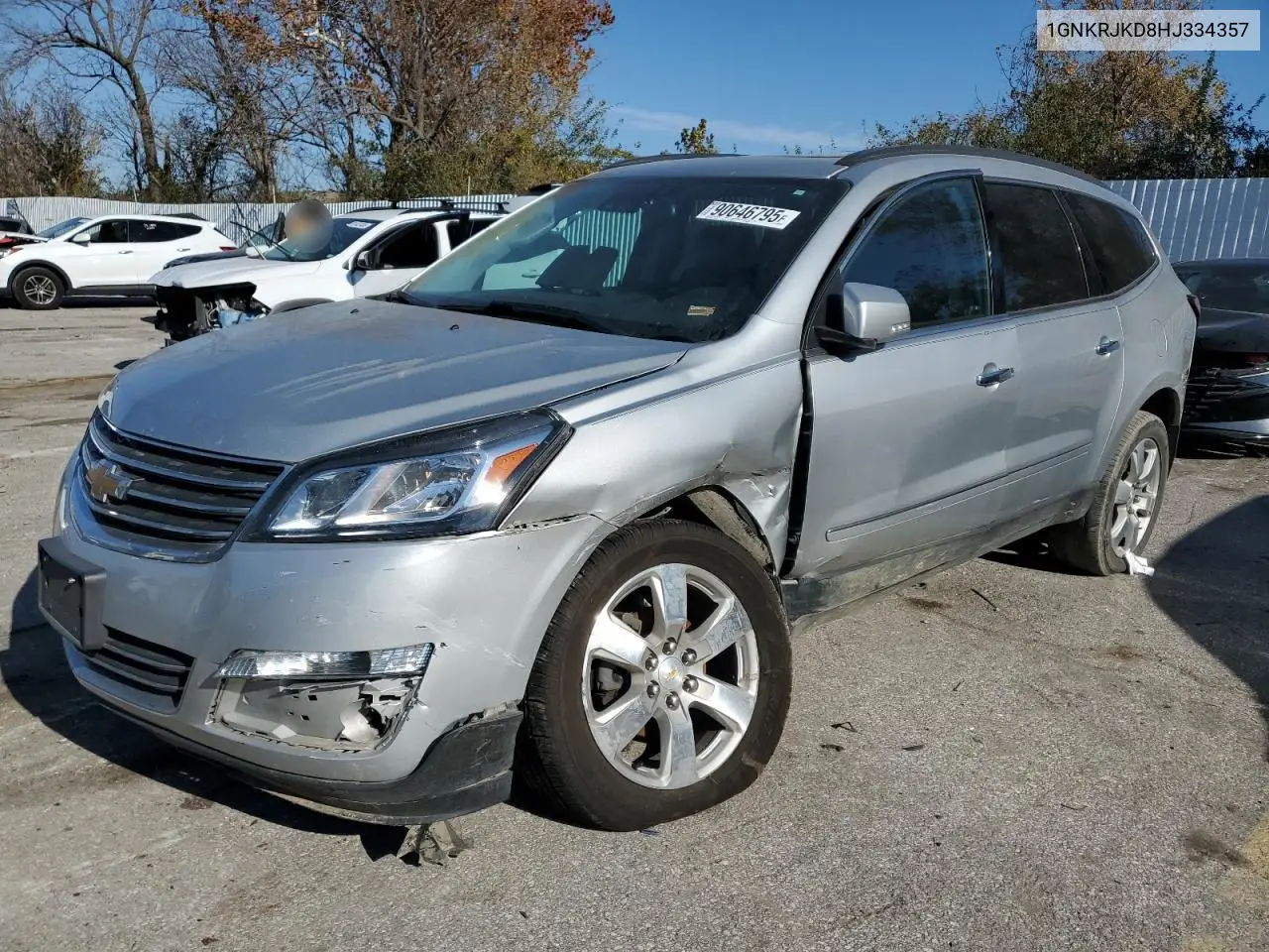 1GNKRJKD8HJ334357 2017 Chevrolet Traverse Premier