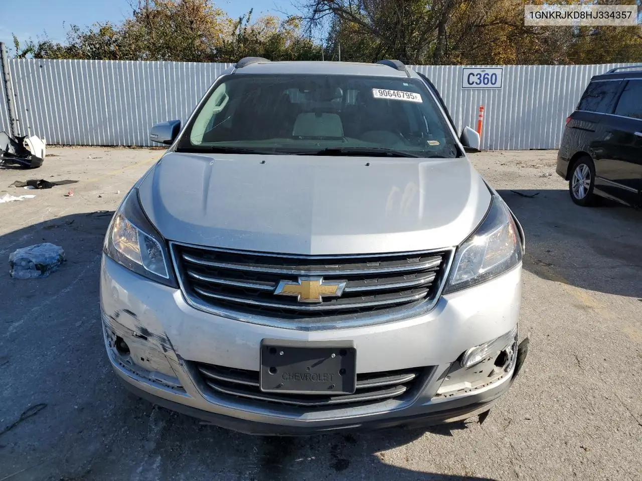 1GNKRJKD8HJ334357 2017 Chevrolet Traverse Premier