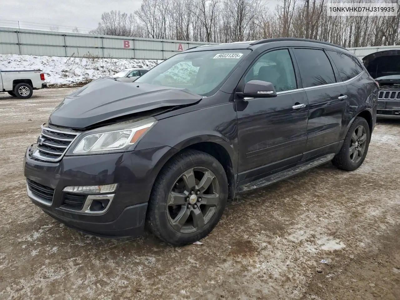 1GNKVHKD7HJ319935 2017 Chevrolet Traverse Lt