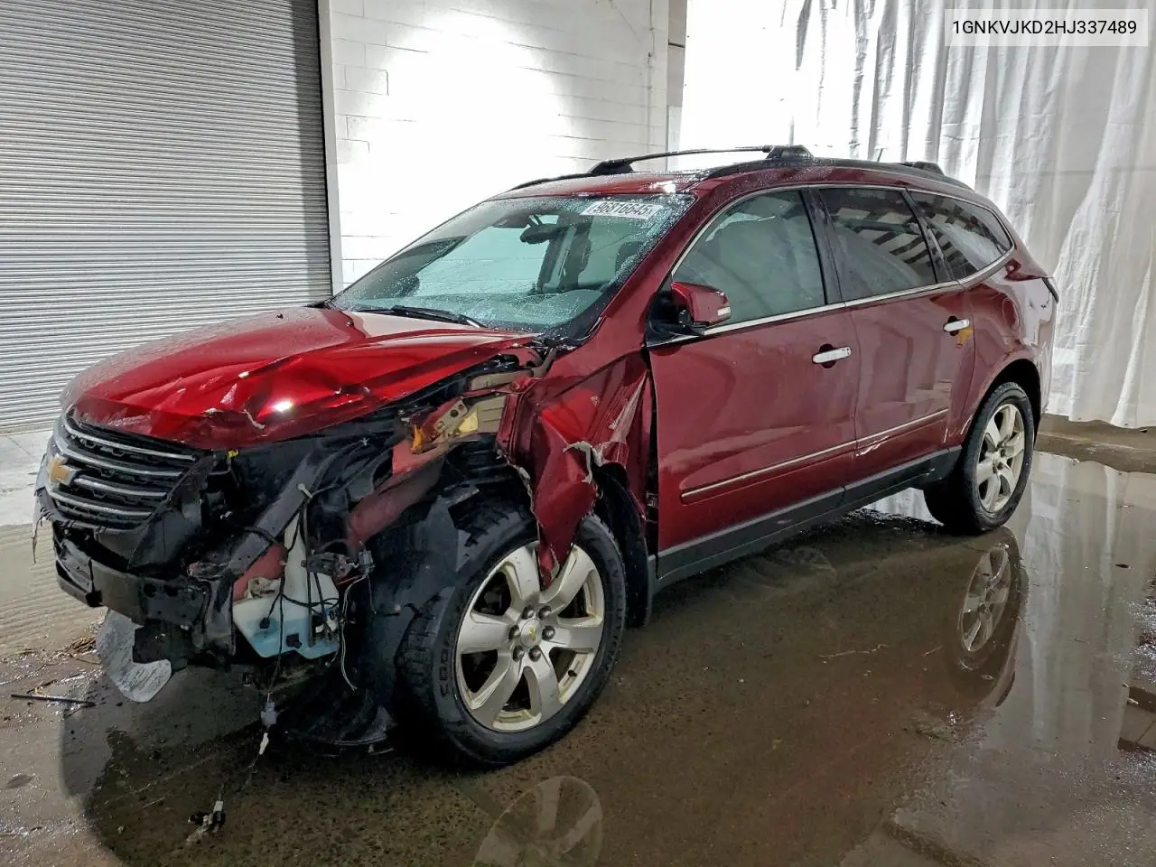 1GNKVJKD2HJ337489 2017 Chevrolet Traverse Premier