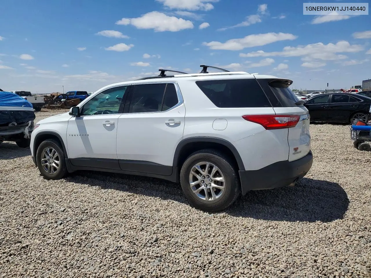 1GNERGKW1JJ140440 2018 Chevrolet Traverse Lt
