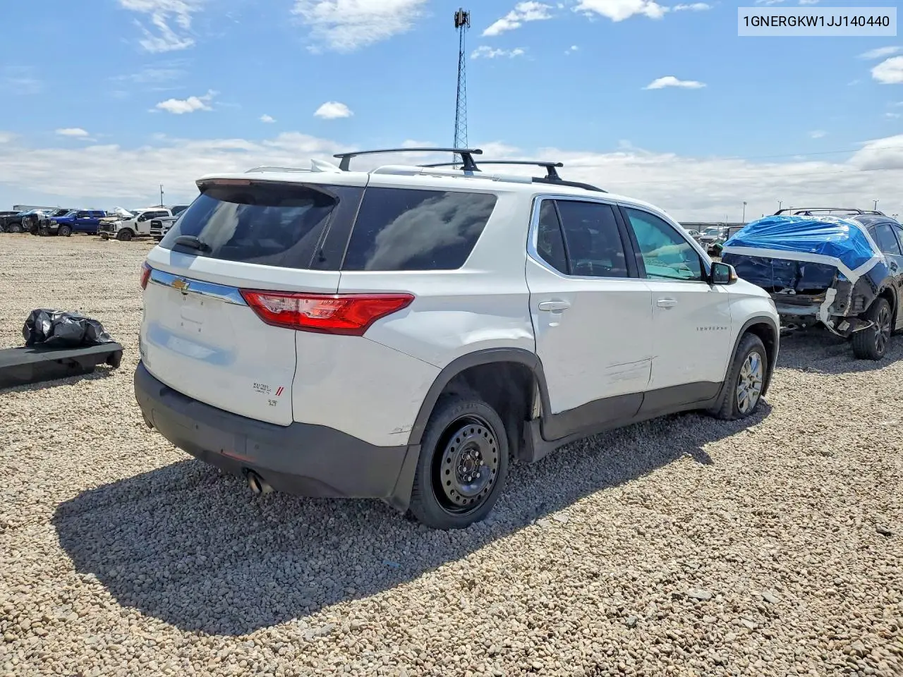 1GNERGKW1JJ140440 2018 Chevrolet Traverse Lt