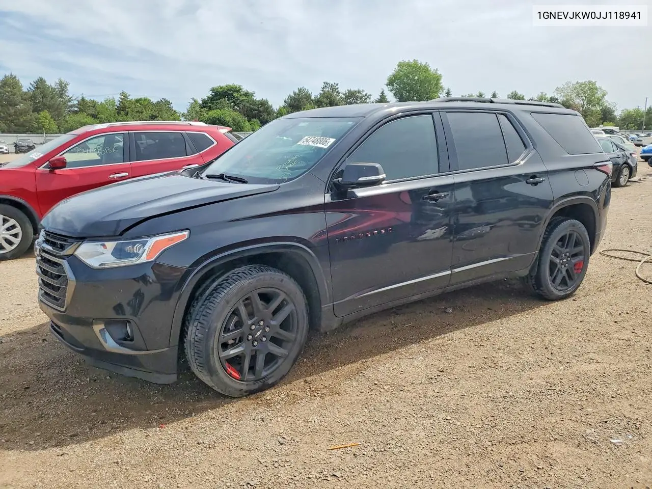2018 Chevrolet Traverse Premier VIN: 1GNEVJKW0JJ118941 Lot: 54748806